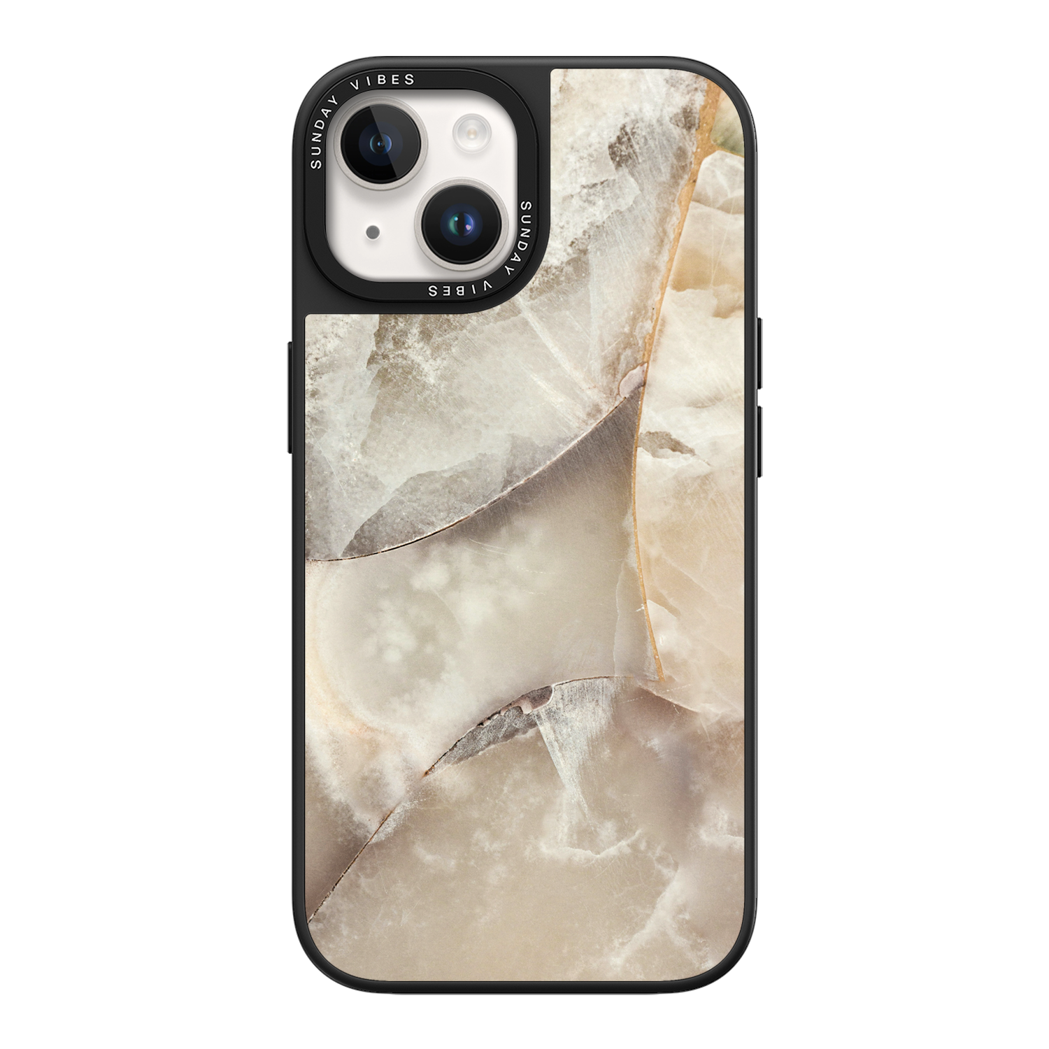 Alabaster Whirl iPhone Case