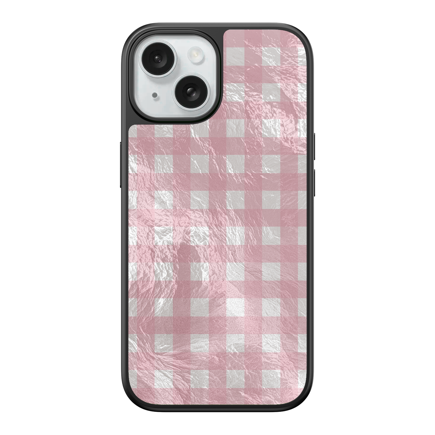 Bubblegum Check iPhone Case