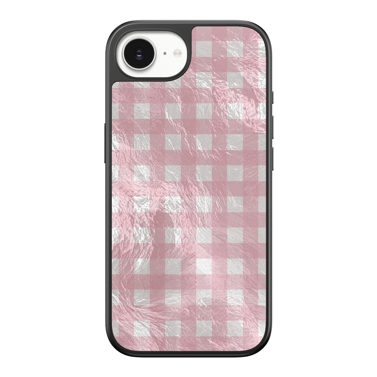 Bubblegum Check iPhone Case