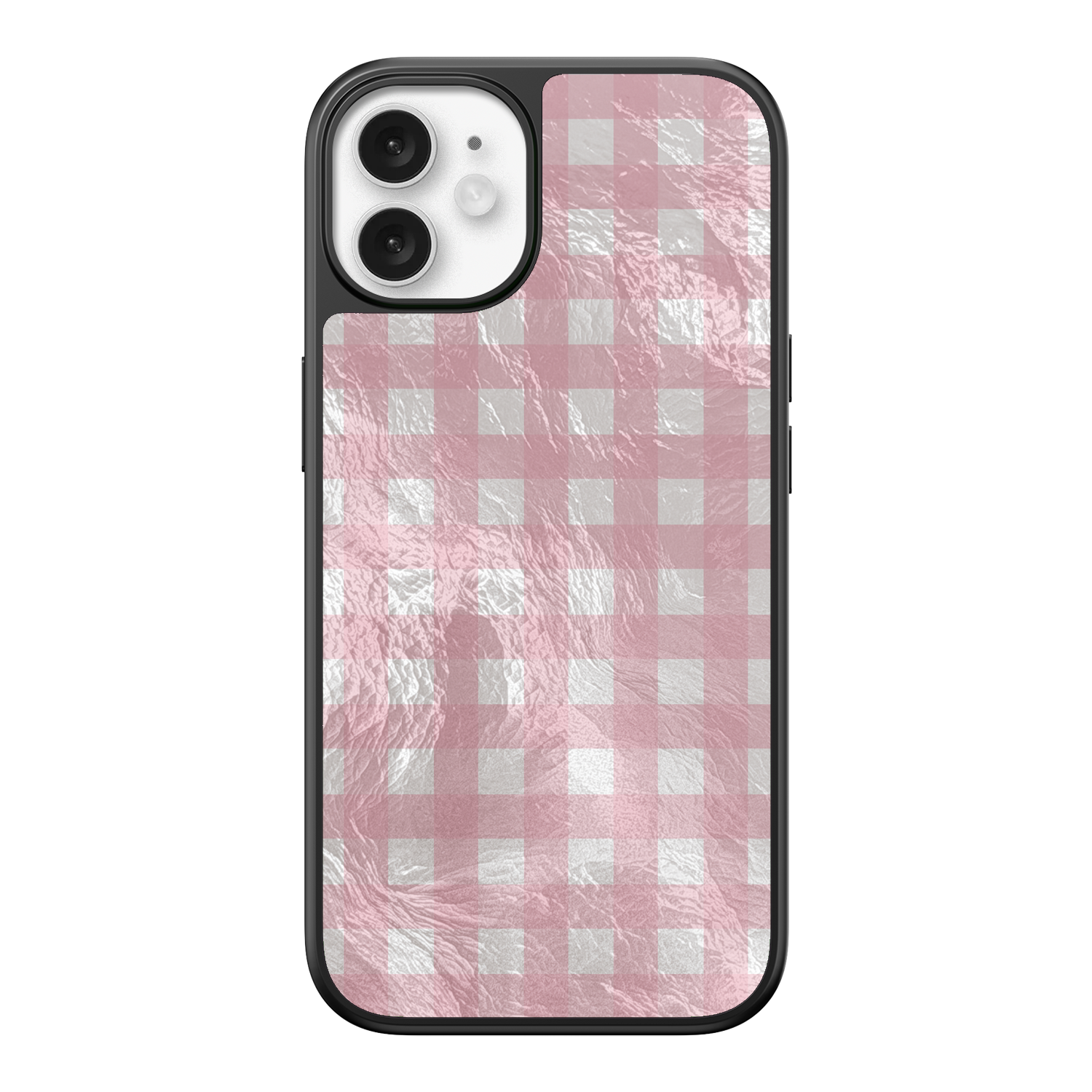 Bubblegum Check iPhone Case