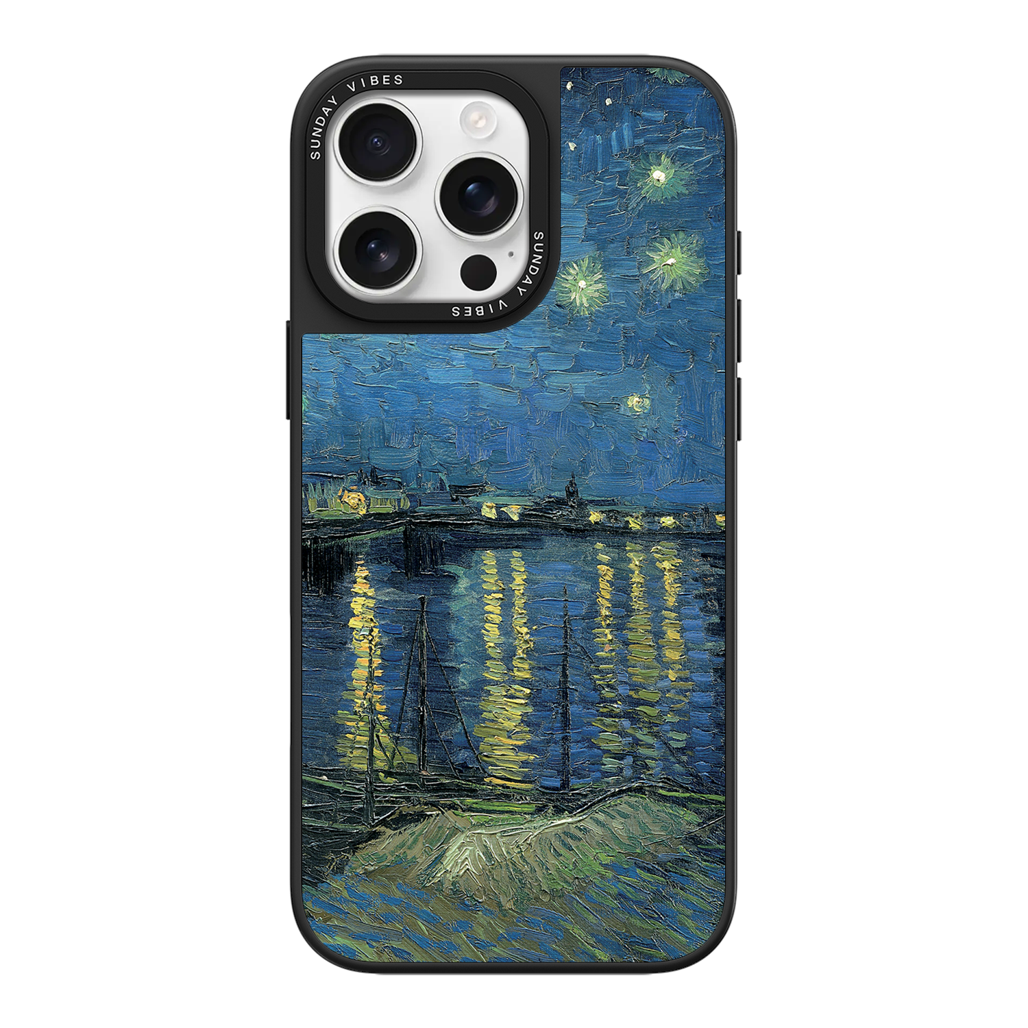Starry Night Over the Rhône iPhone Case