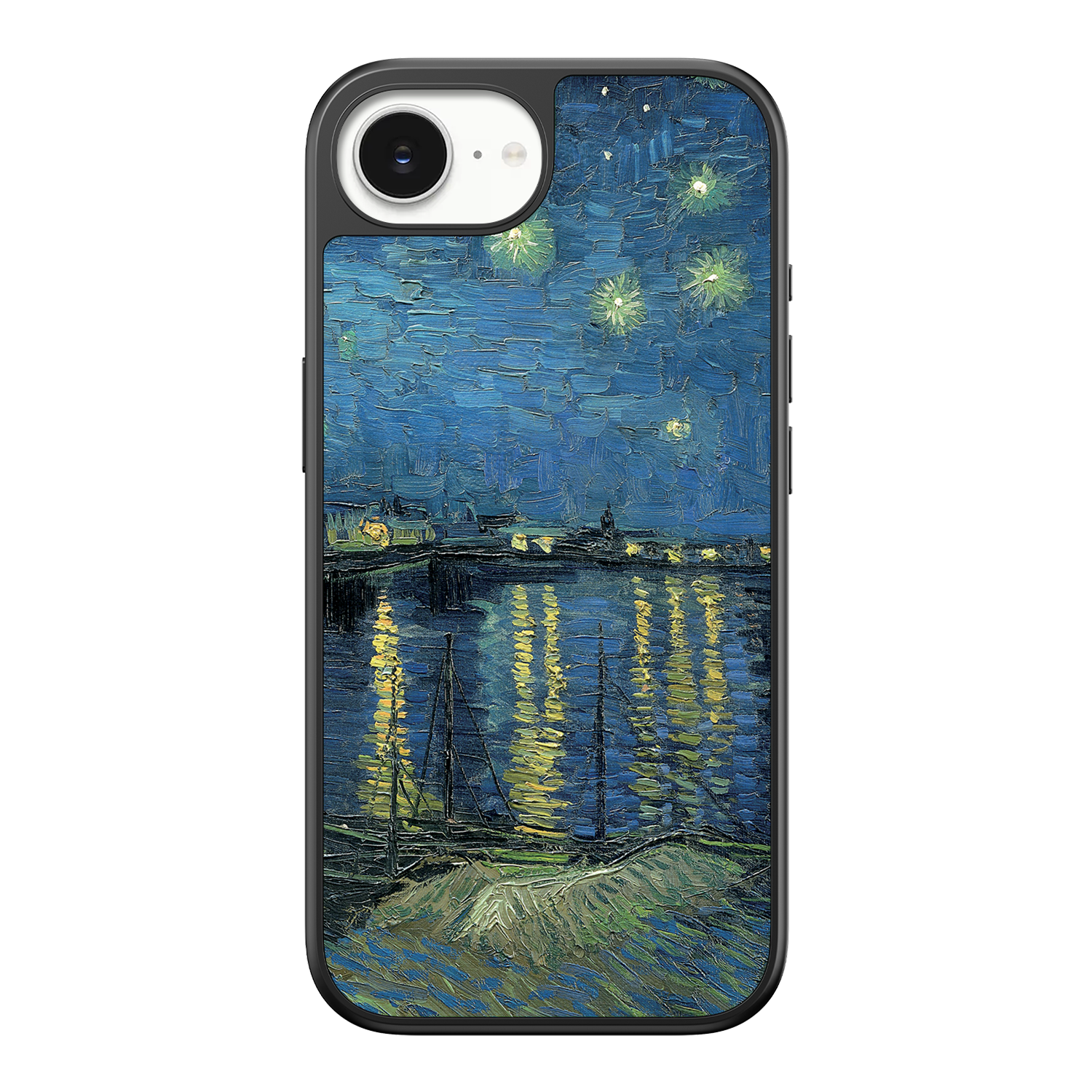 Starry Night Over the Rhône iPhone Case