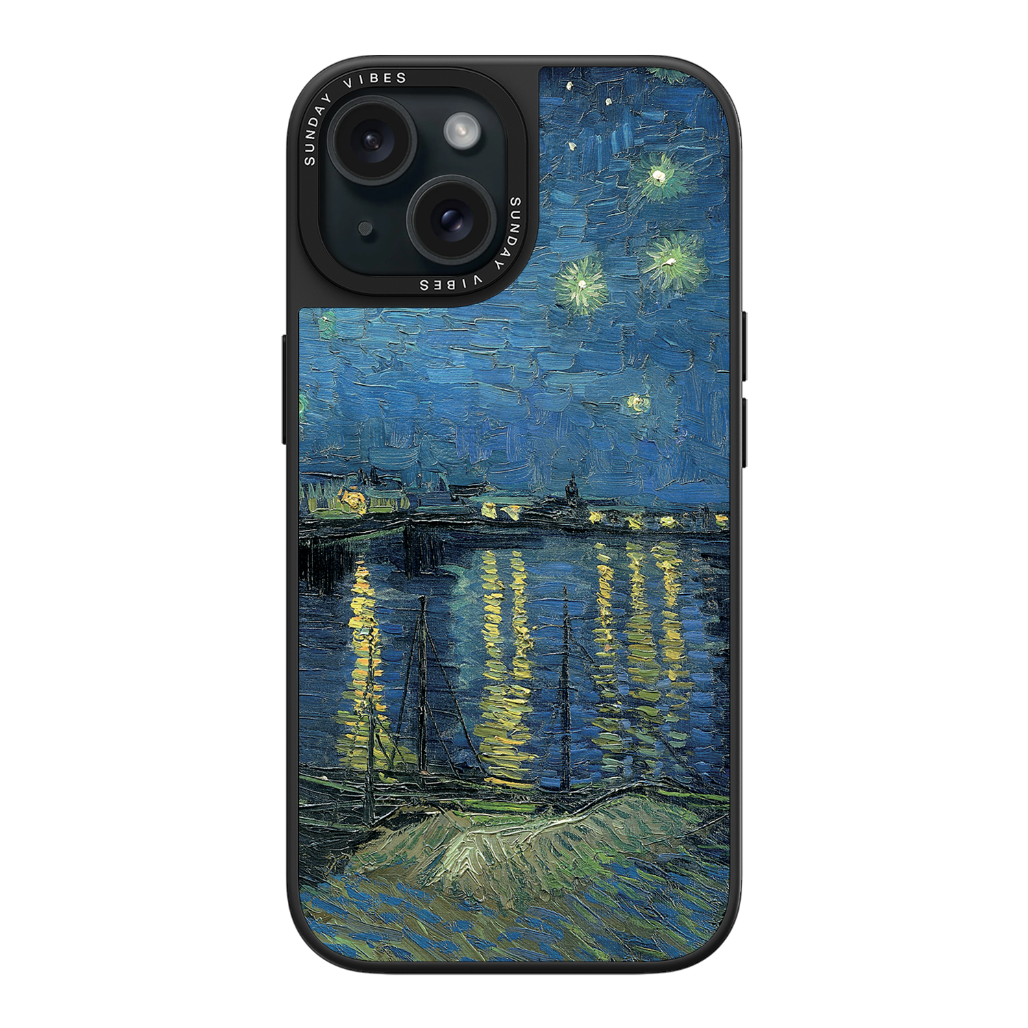 Starry Night Over the Rhône iPhone Case