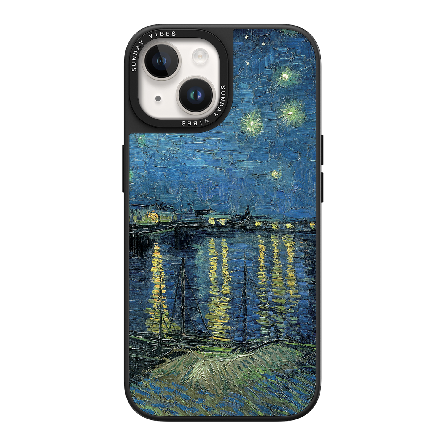 Starry Night Over the Rhône iPhone Case