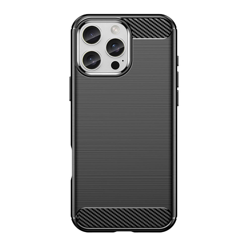 Carbon designed soft silicone protective iPhone case