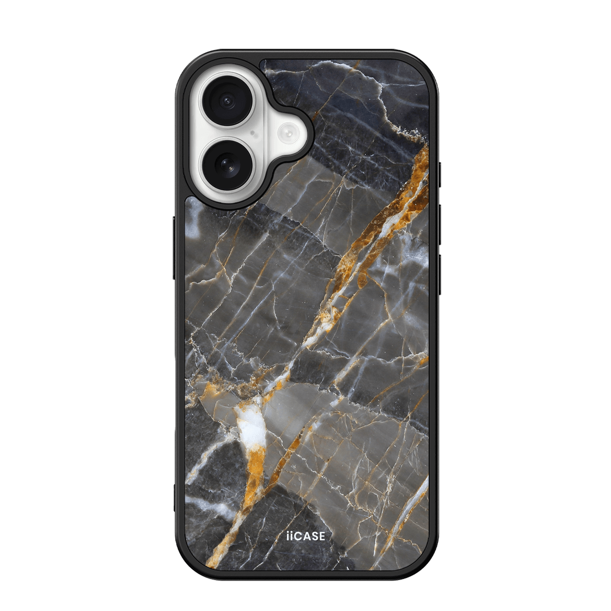 Dark Elegance Marble Elite iPhone Case