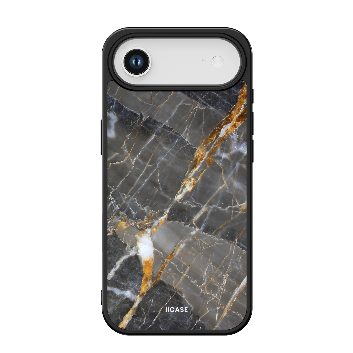 Dark Elegance Marble Elite iPhone Case