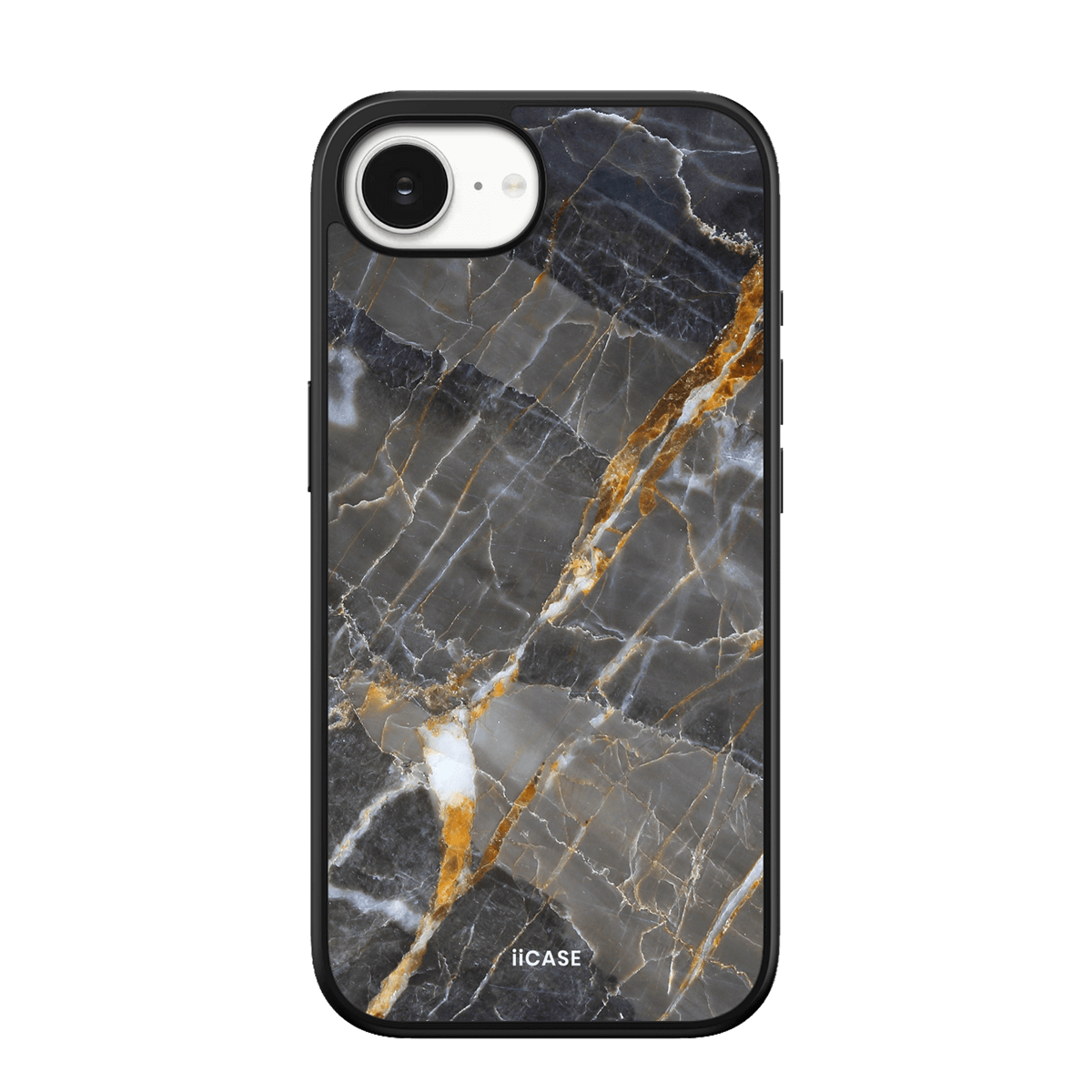 Dark Elegance Marble Elite iPhone Case