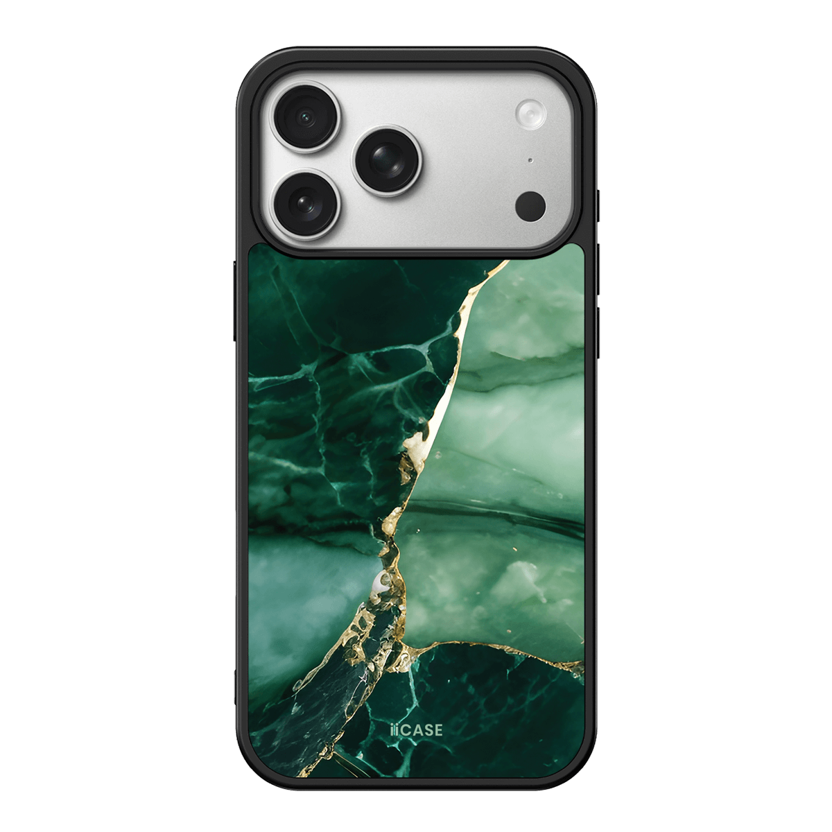Emerald Gold Marble Elite iPhone Case