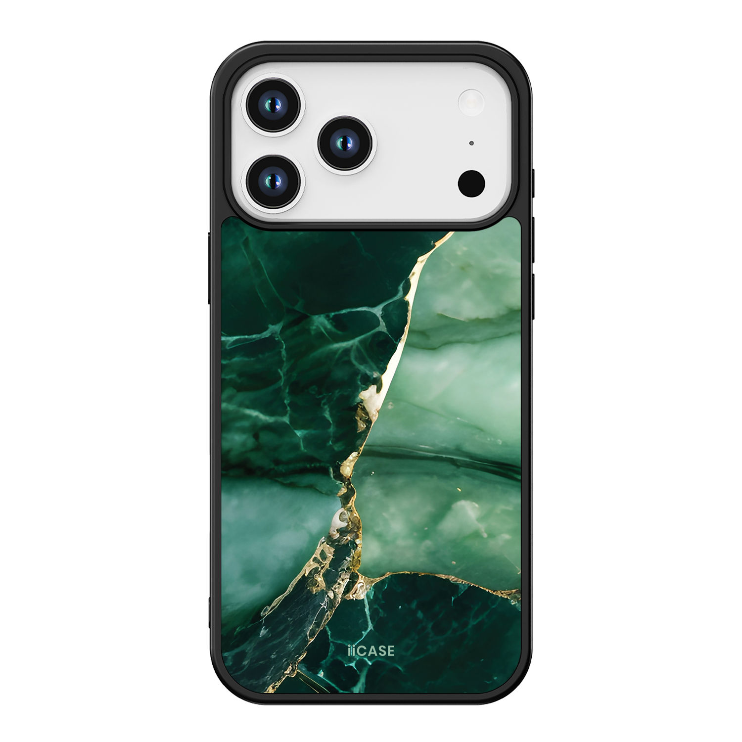 Emerald Gold Marble Elite iPhone Case