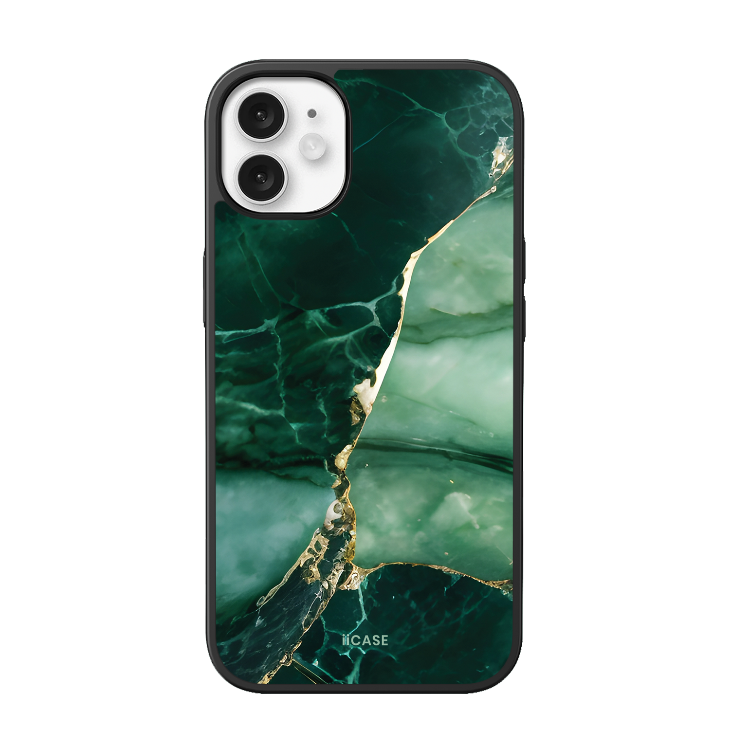 Emerald Gold Marble Elite iPhone Case