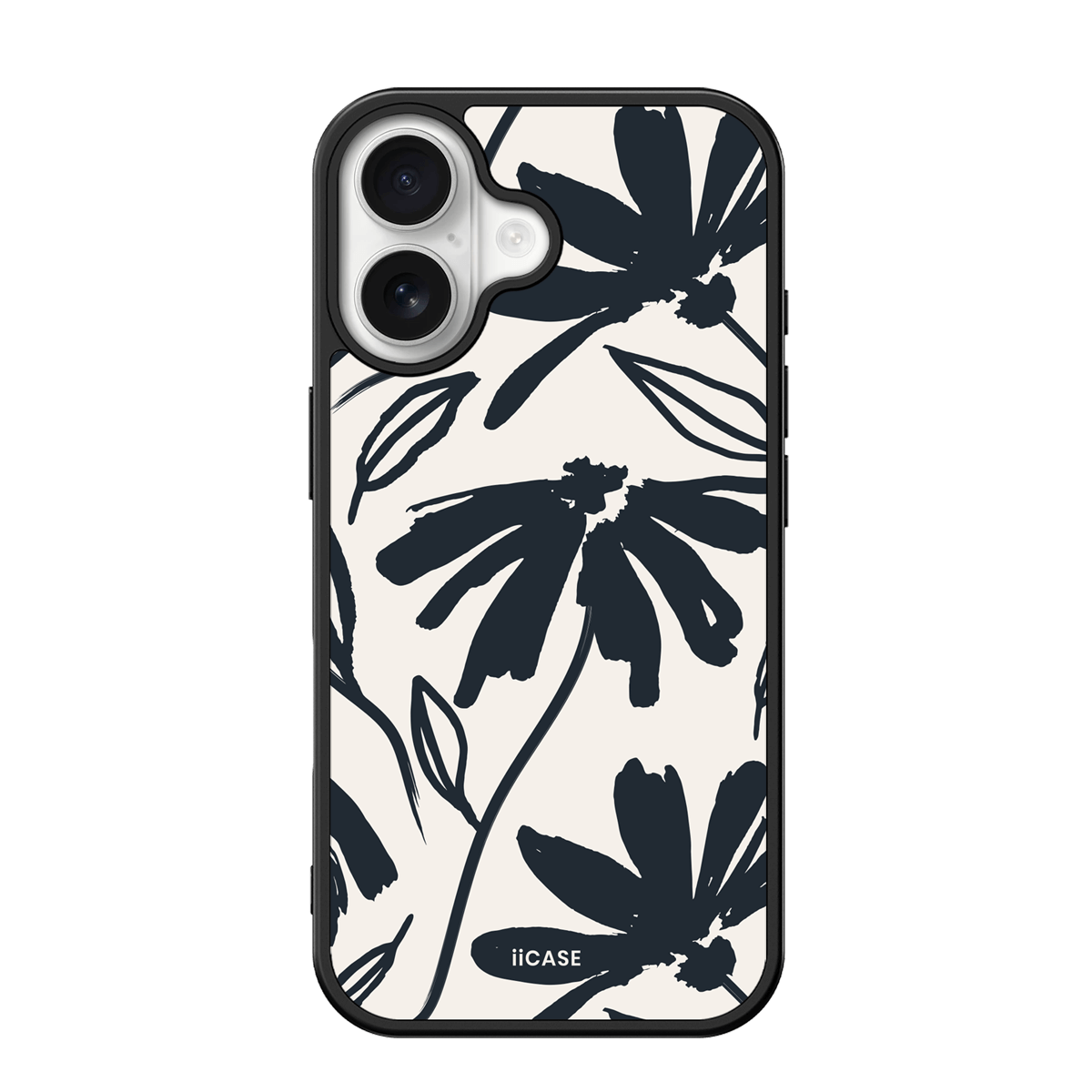 Noir Floral Elite iPhone Case