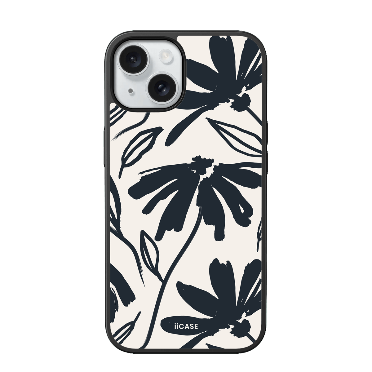 Noir Floral Elite iPhone Case