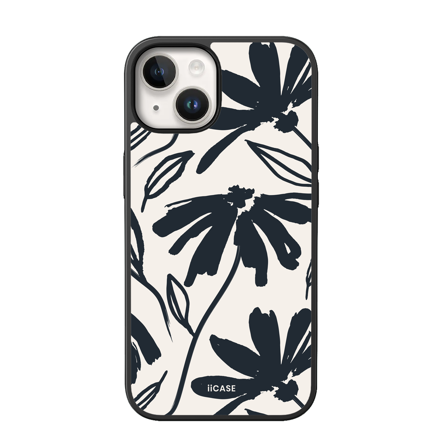 Noir Floral Elite iPhone Case