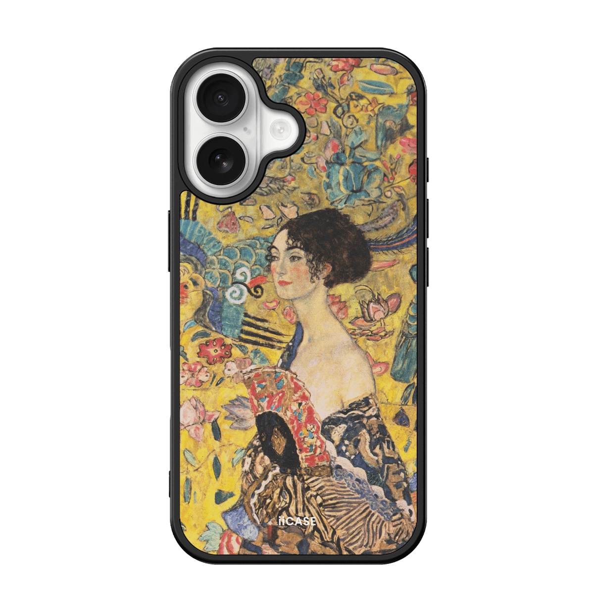 "Lady with a Fan - Gustav Klimt" Elite iPhone Case