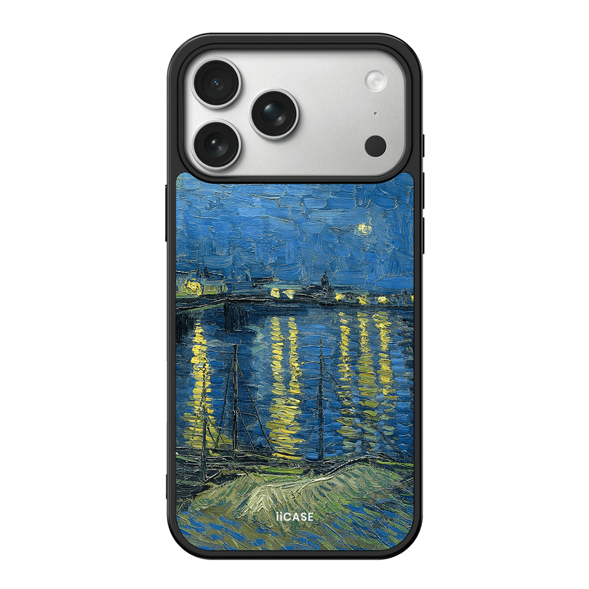 "Starry Night Over the Rhône - Vincent van Gogh" Elite iPhone Case