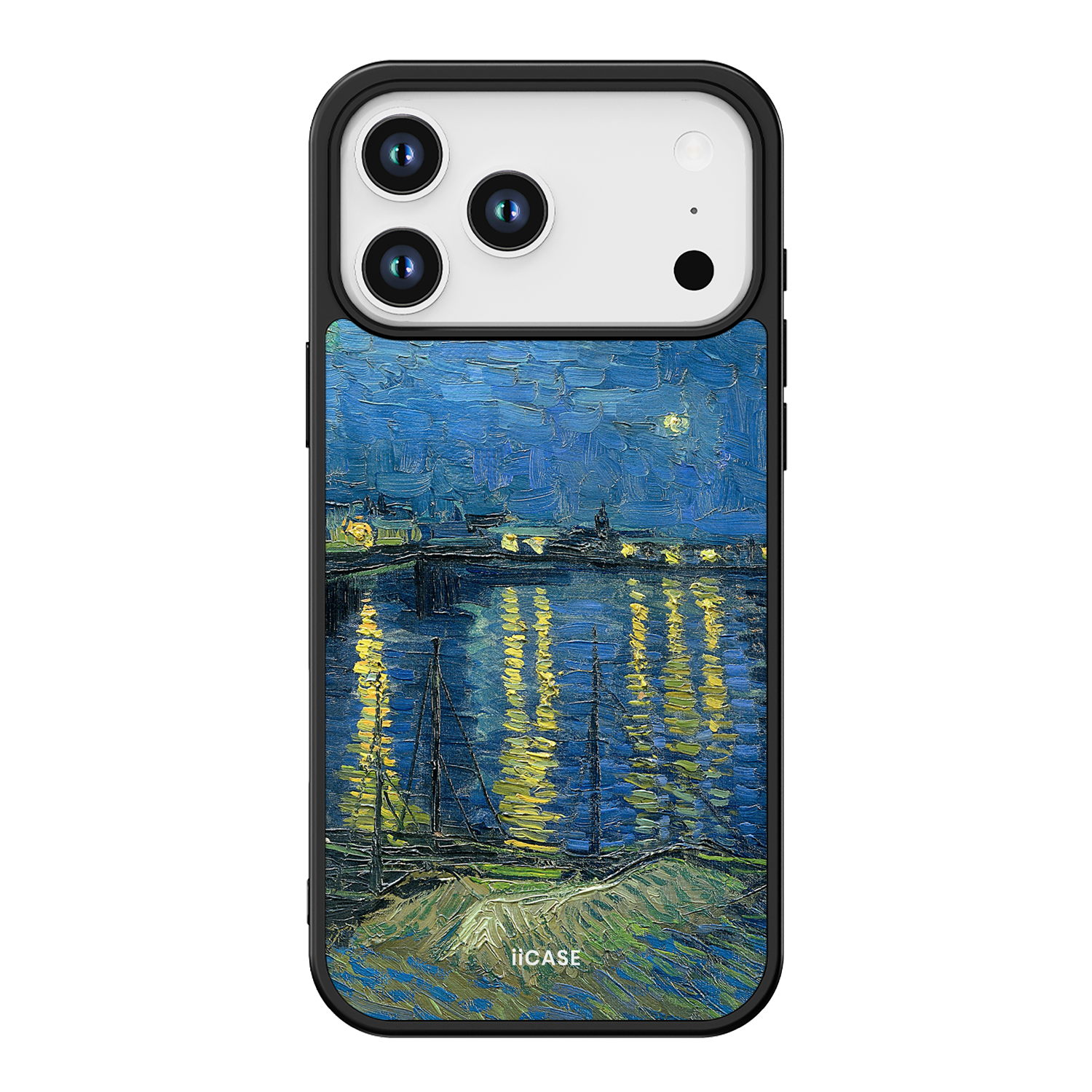 "Starry Night Over the Rhône - Vincent van Gogh" Elite iPhone Case
