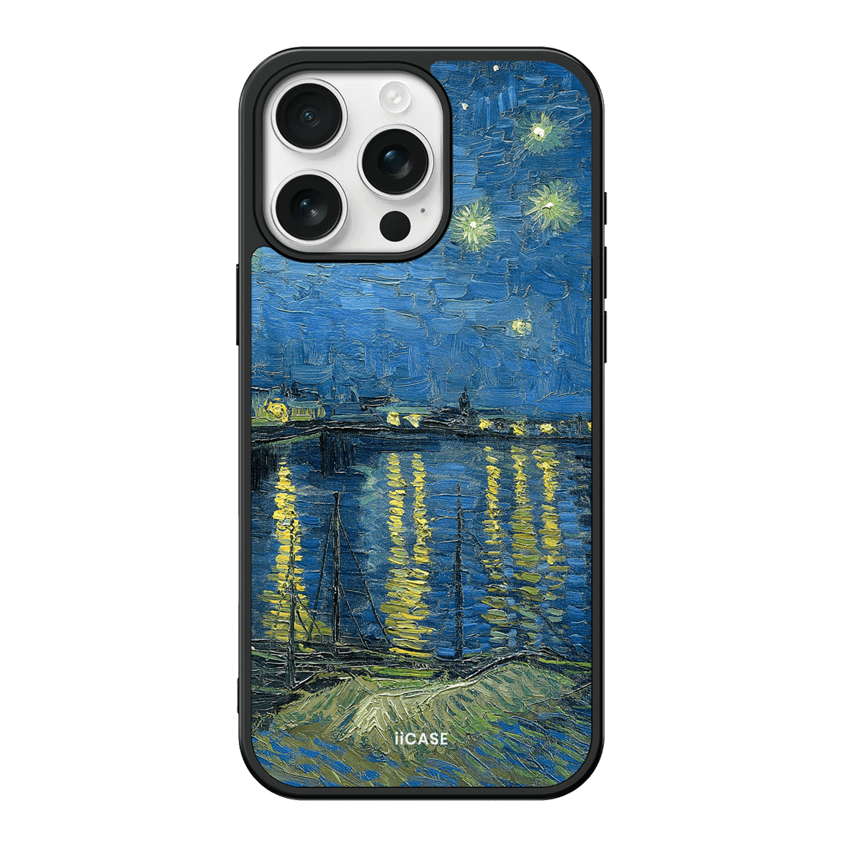 "Starry Night Over the Rhône - Vincent van Gogh" Elite iPhone Case