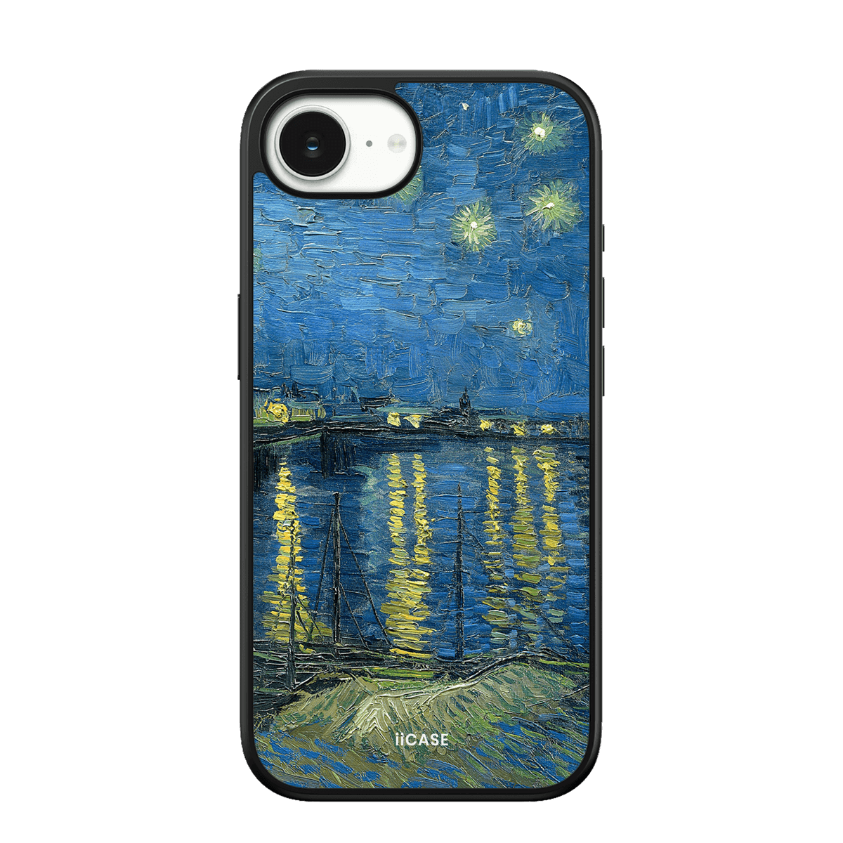 "Starry Night Over the Rhône - Vincent van Gogh" Elite iPhone Case