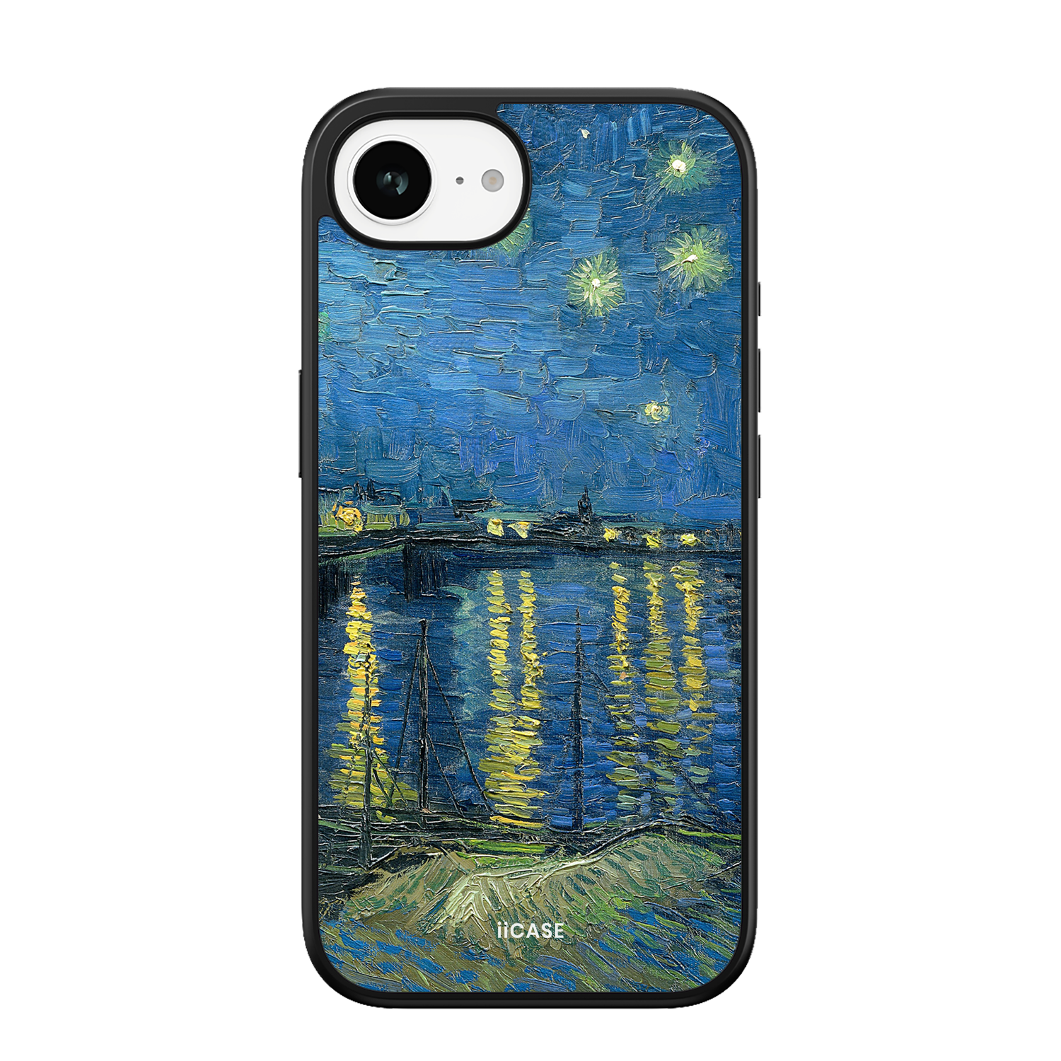 "Starry Night Over the Rhône - Vincent van Gogh" Elite iPhone Case