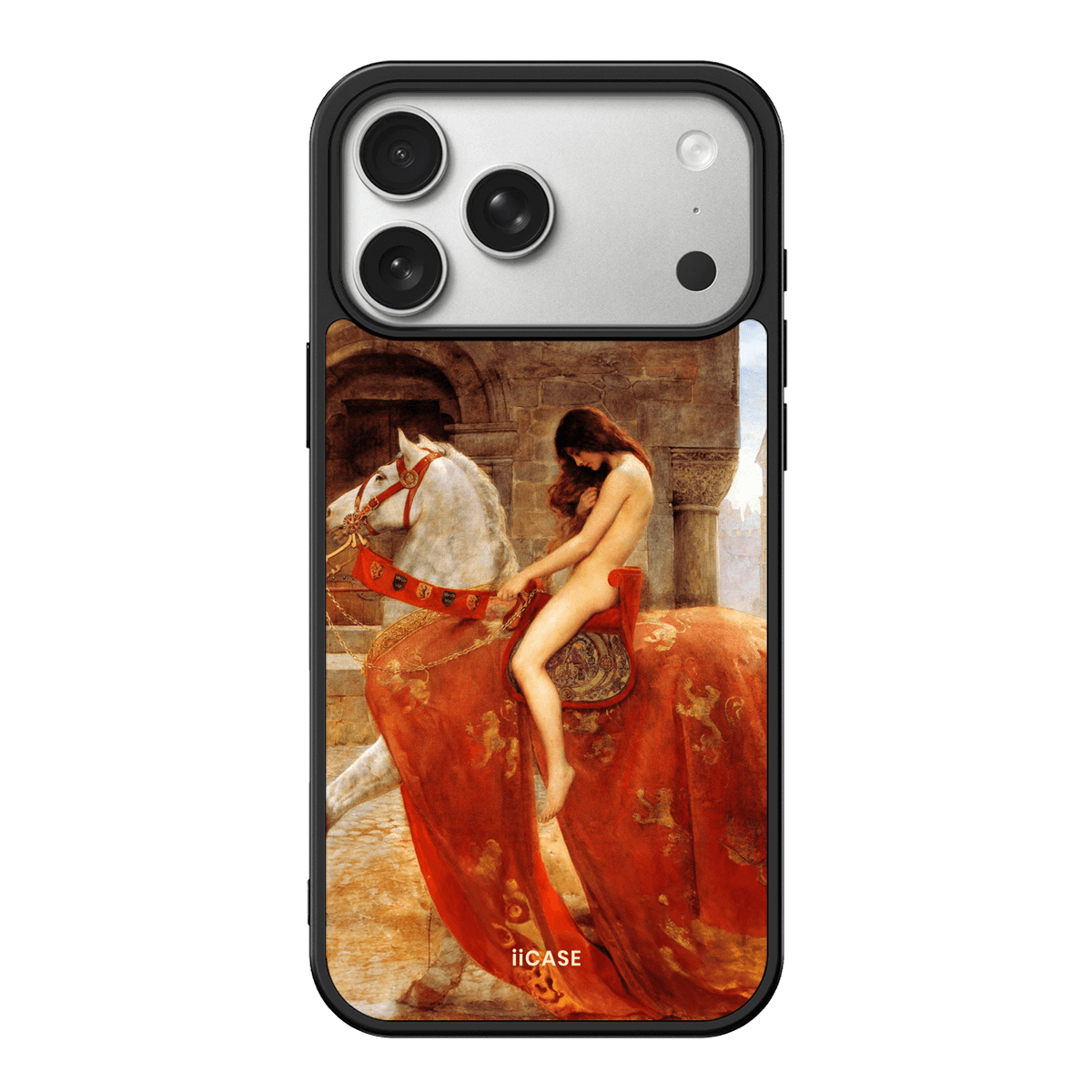 "Lady Godiva - John Collier" Elite iPhone Case