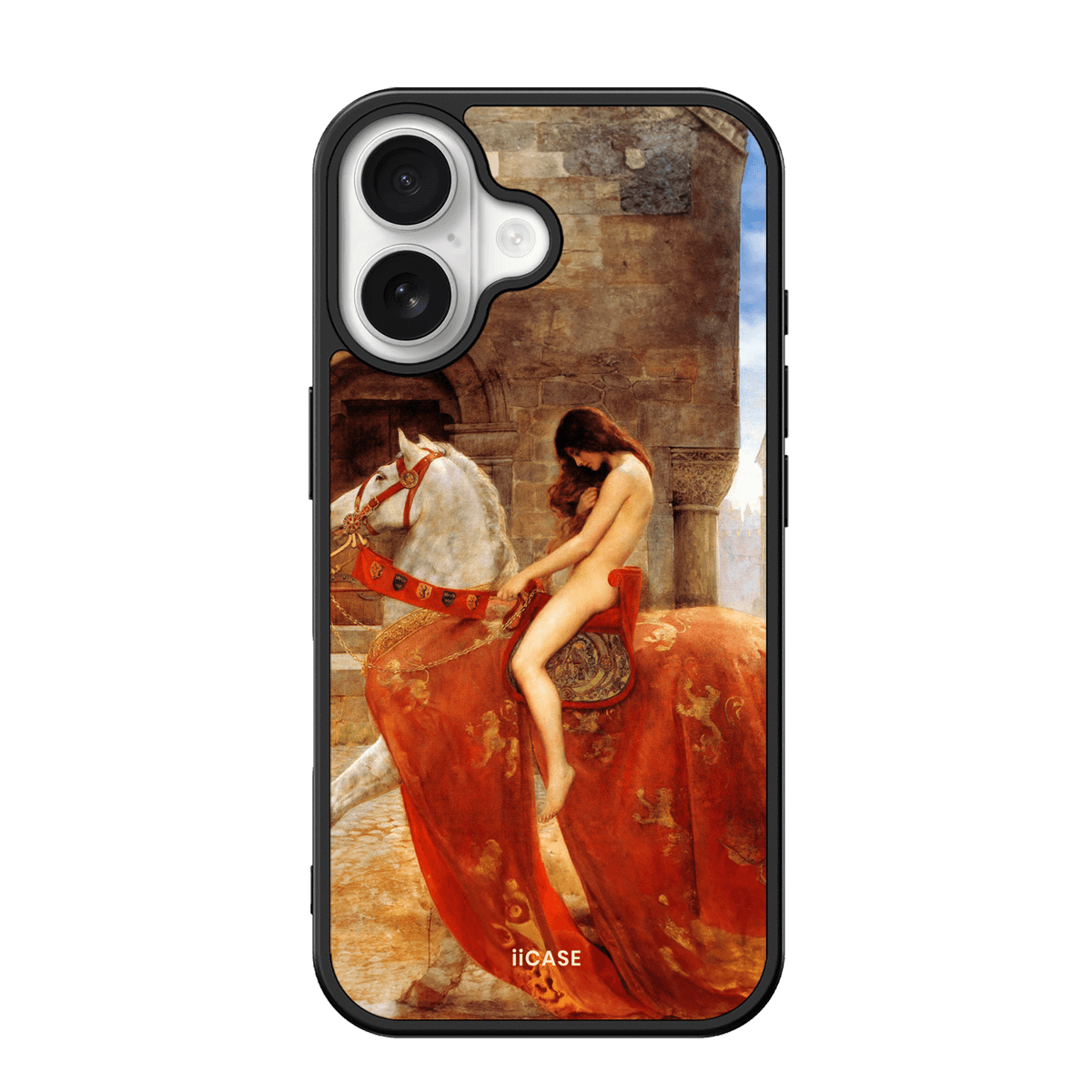 "Lady Godiva - John Collier" Elite iPhone Case