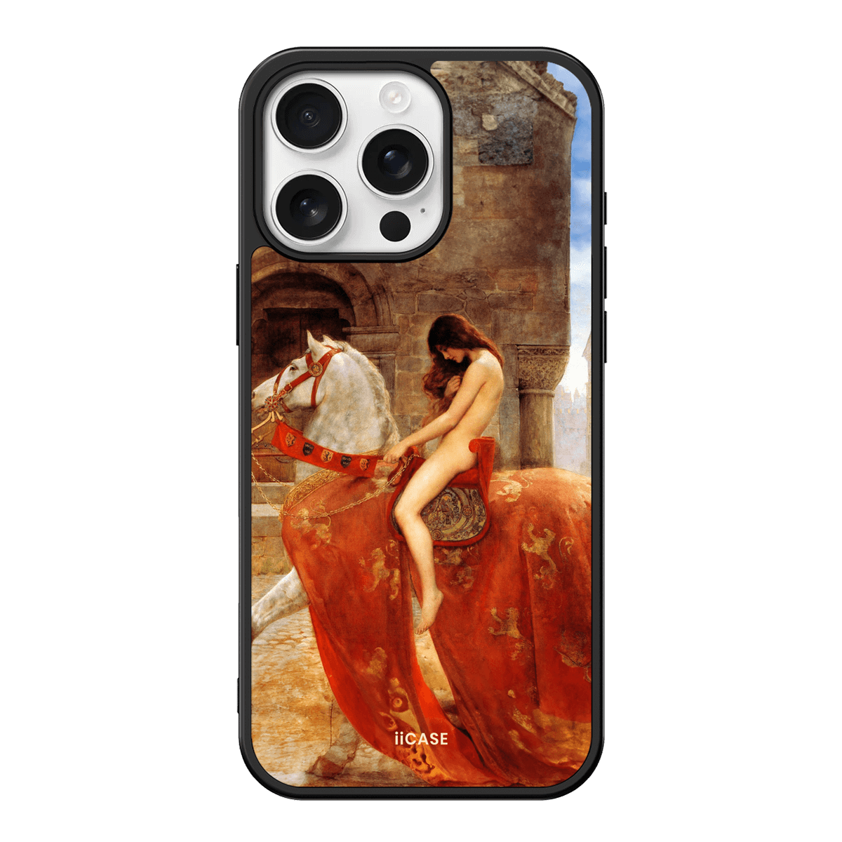 "Lady Godiva - John Collier" Elite iPhone Case