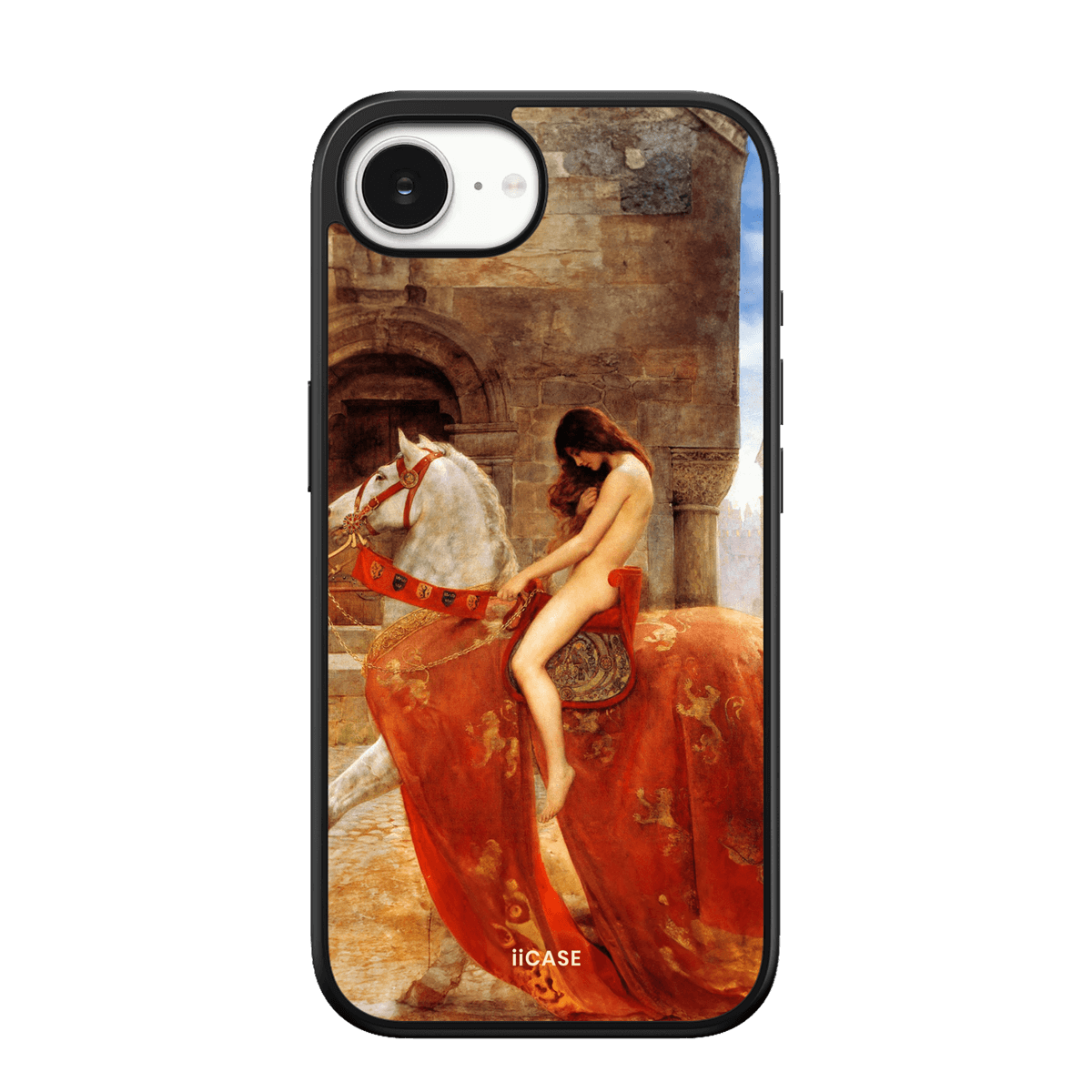 "Lady Godiva - John Collier" Elite iPhone Case