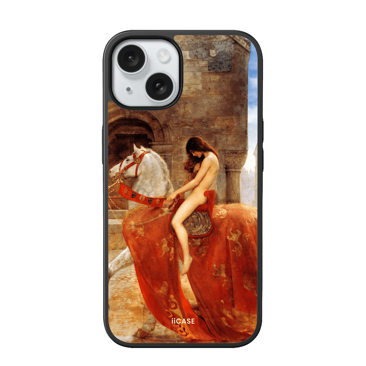 "Lady Godiva - John Collier" Elite iPhone Case