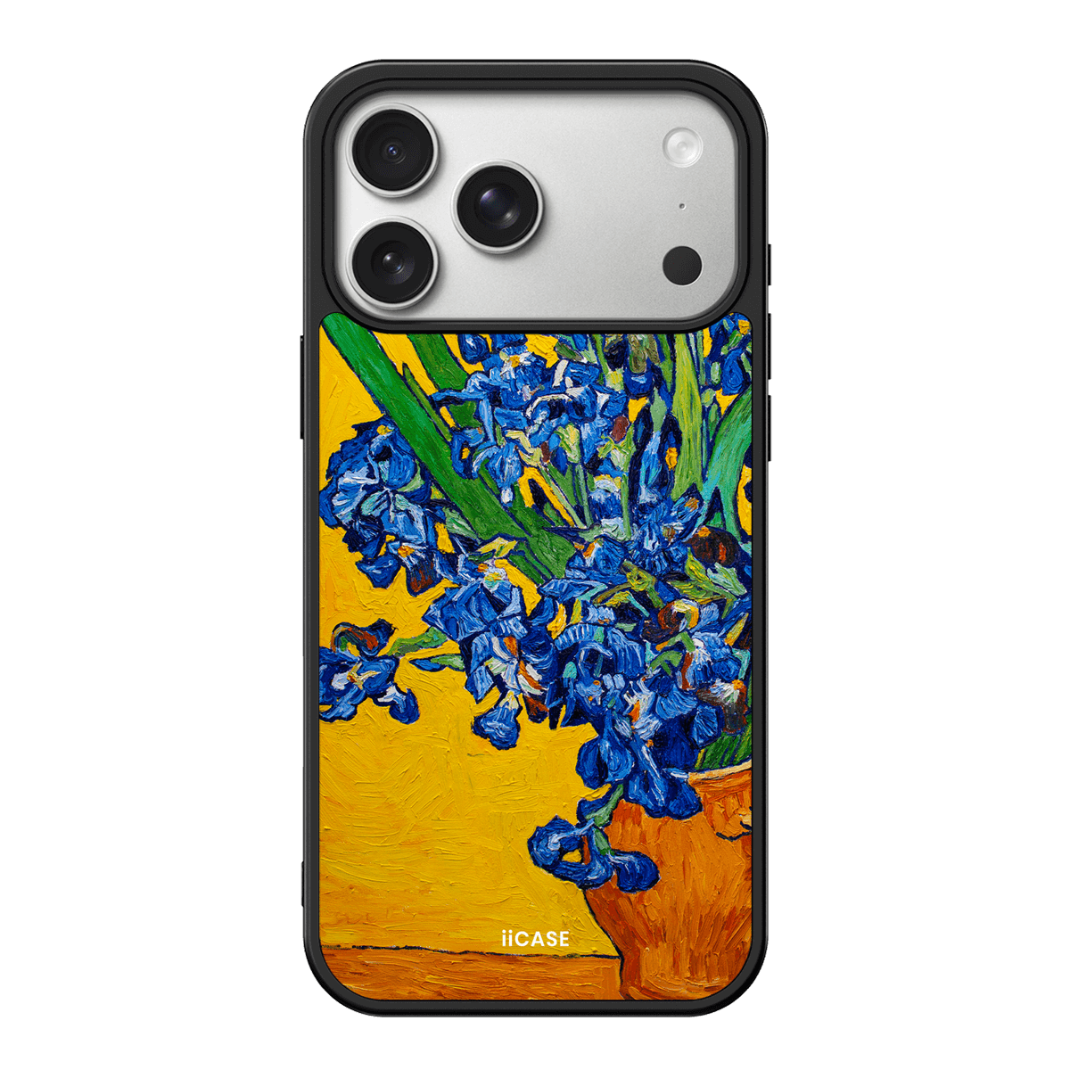 "Vase with Irises - Vincent van Gogh" Elite iPhone Case