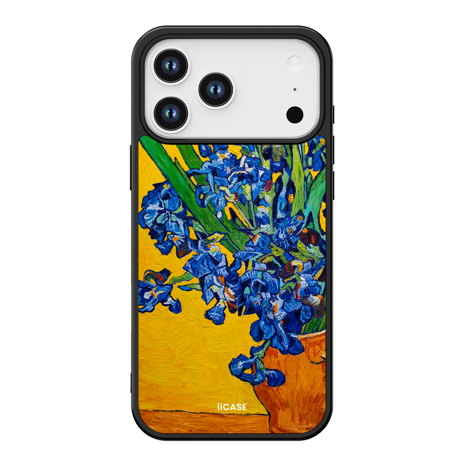 "Vase with Irises - Vincent van Gogh" Elite iPhone Case