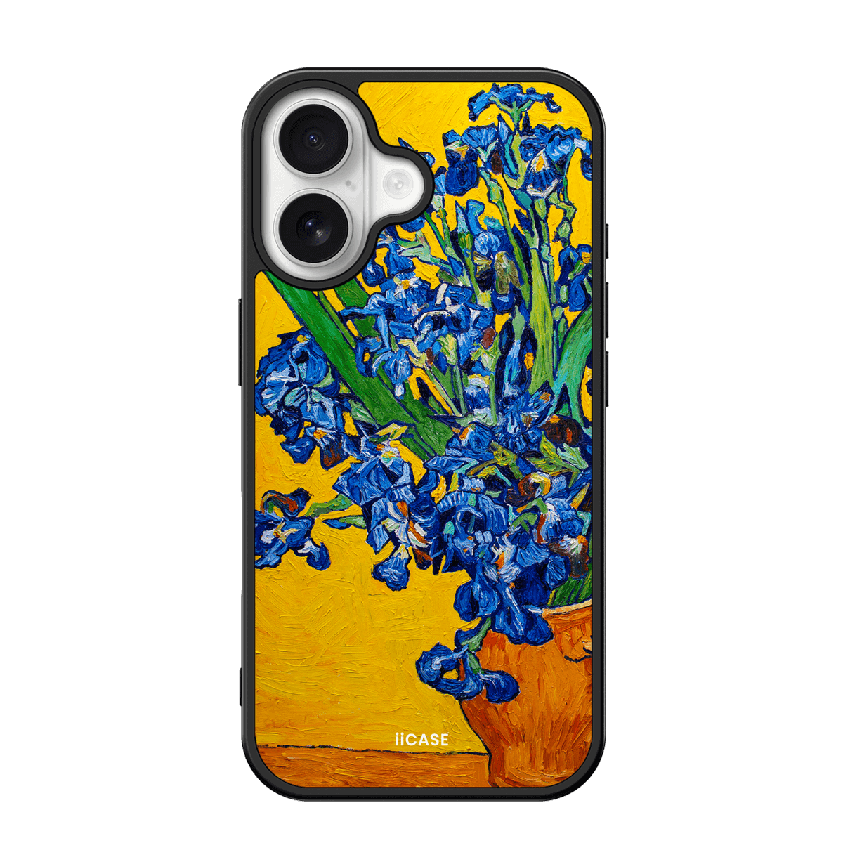 "Vase with Irises - Vincent van Gogh" Elite iPhone Case