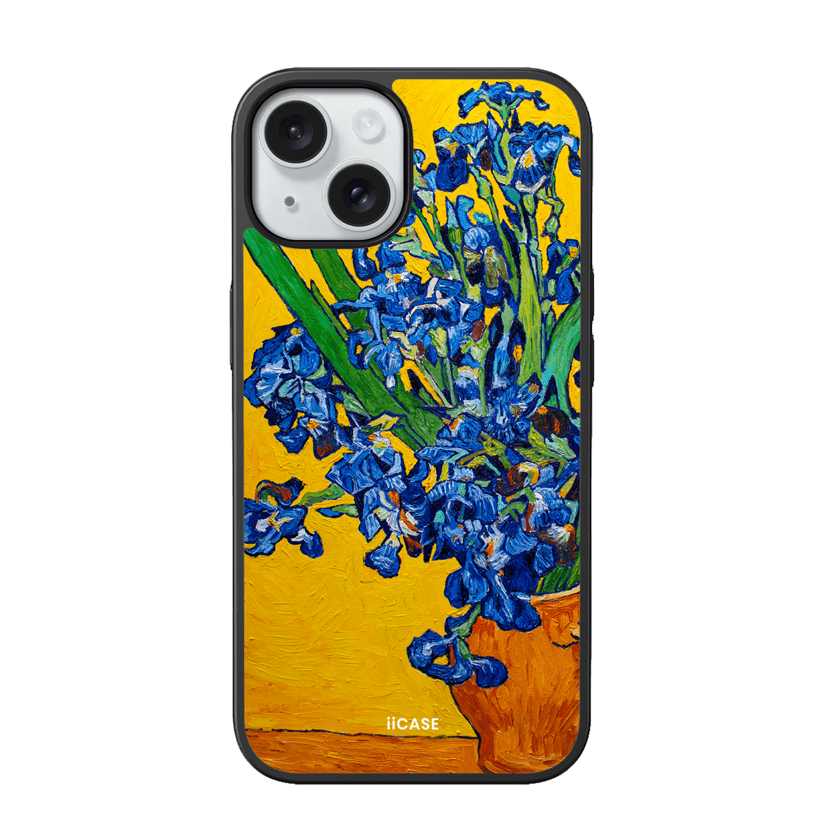 "Vase with Irises - Vincent van Gogh" Elite iPhone Case