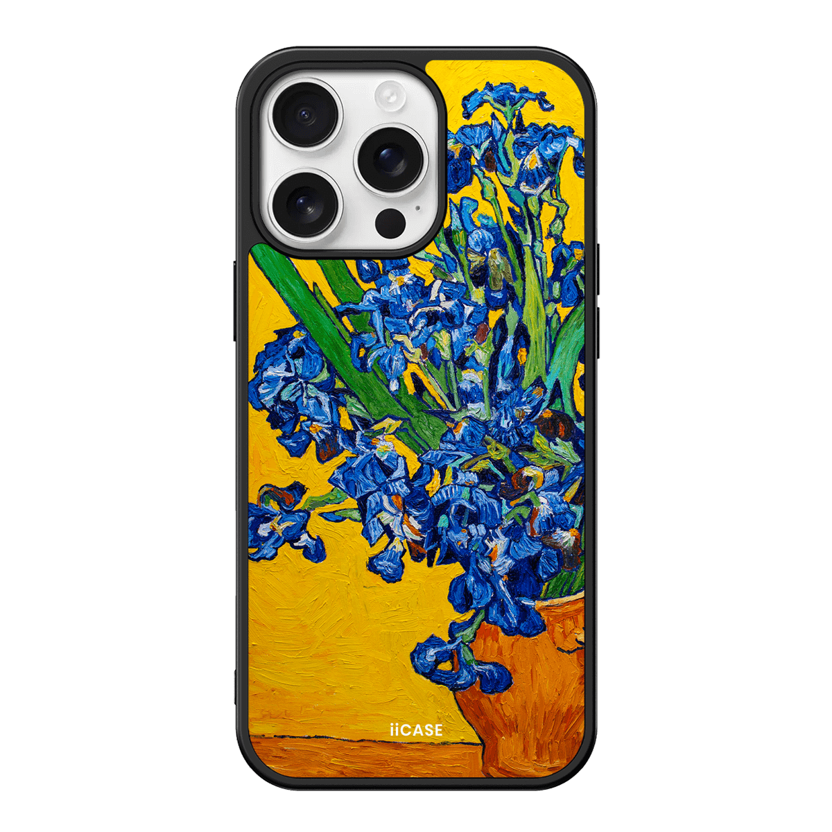 "Vase with Irises - Vincent van Gogh" Elite iPhone Case