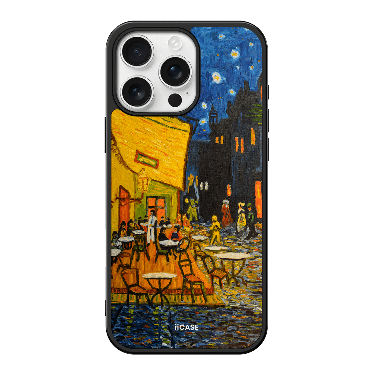 "Café Terrace at Night - Vincent van Gogh" Elite iPhone Case