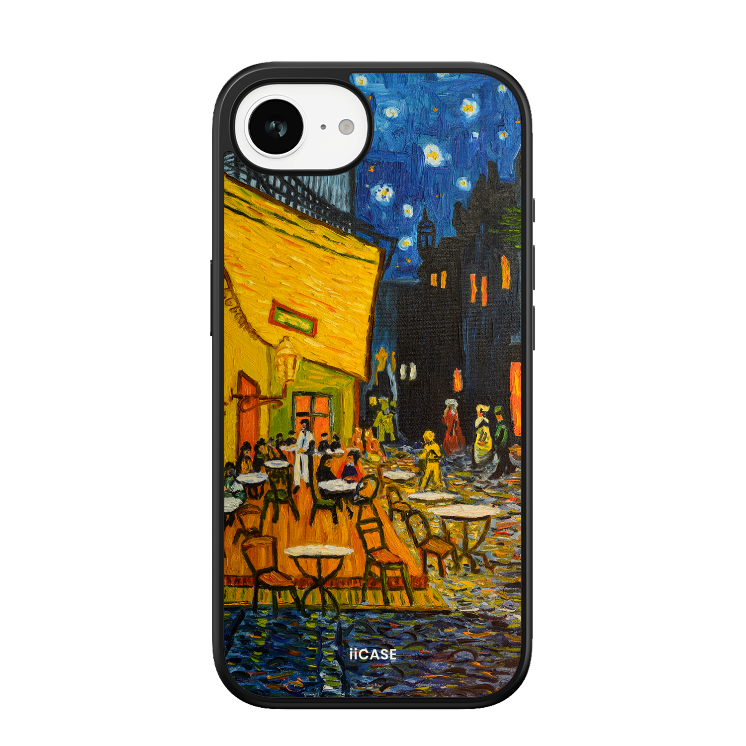 "Café Terrace at Night - Vincent van Gogh" Elite iPhone Case