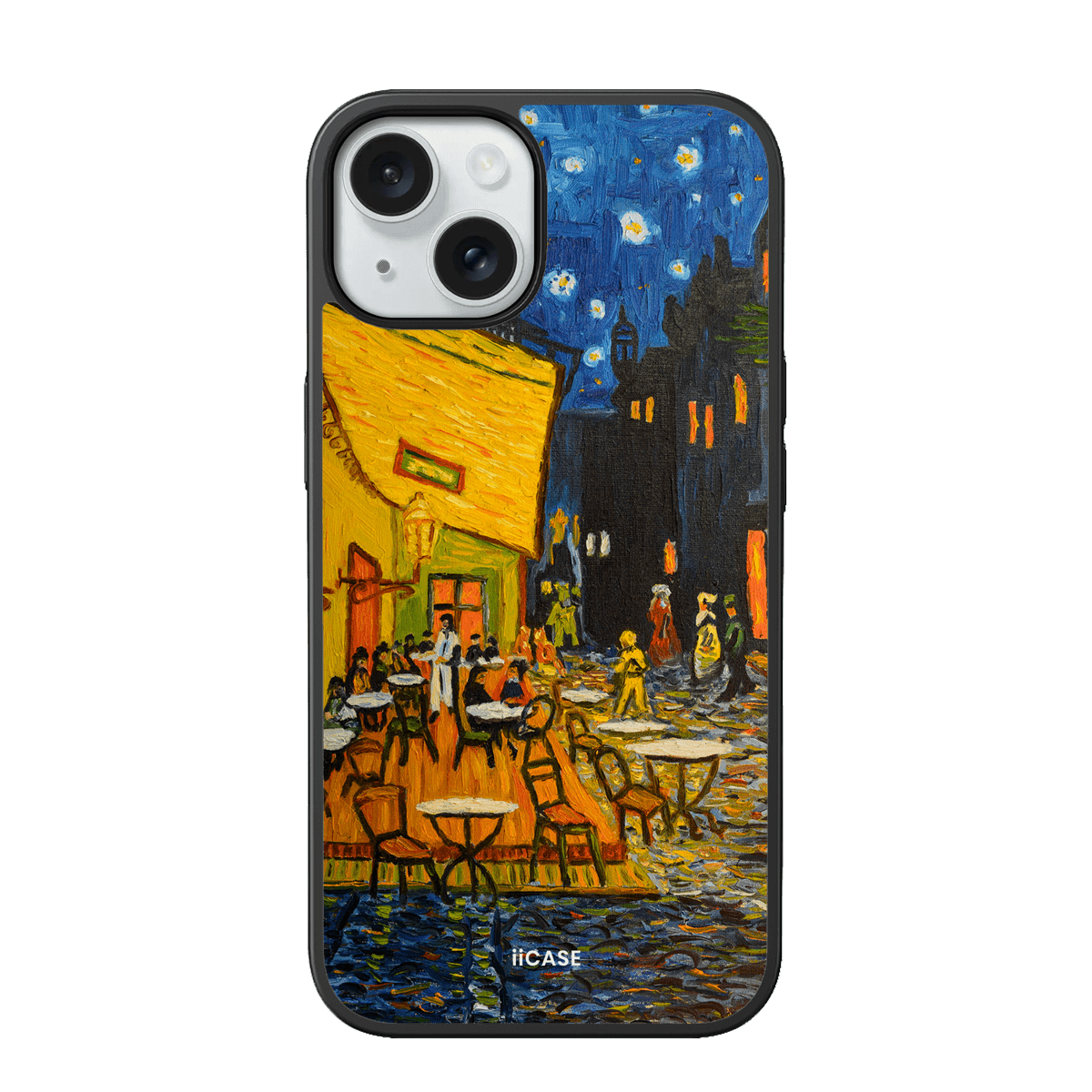 "Café Terrace at Night - Vincent van Gogh" Elite iPhone Case