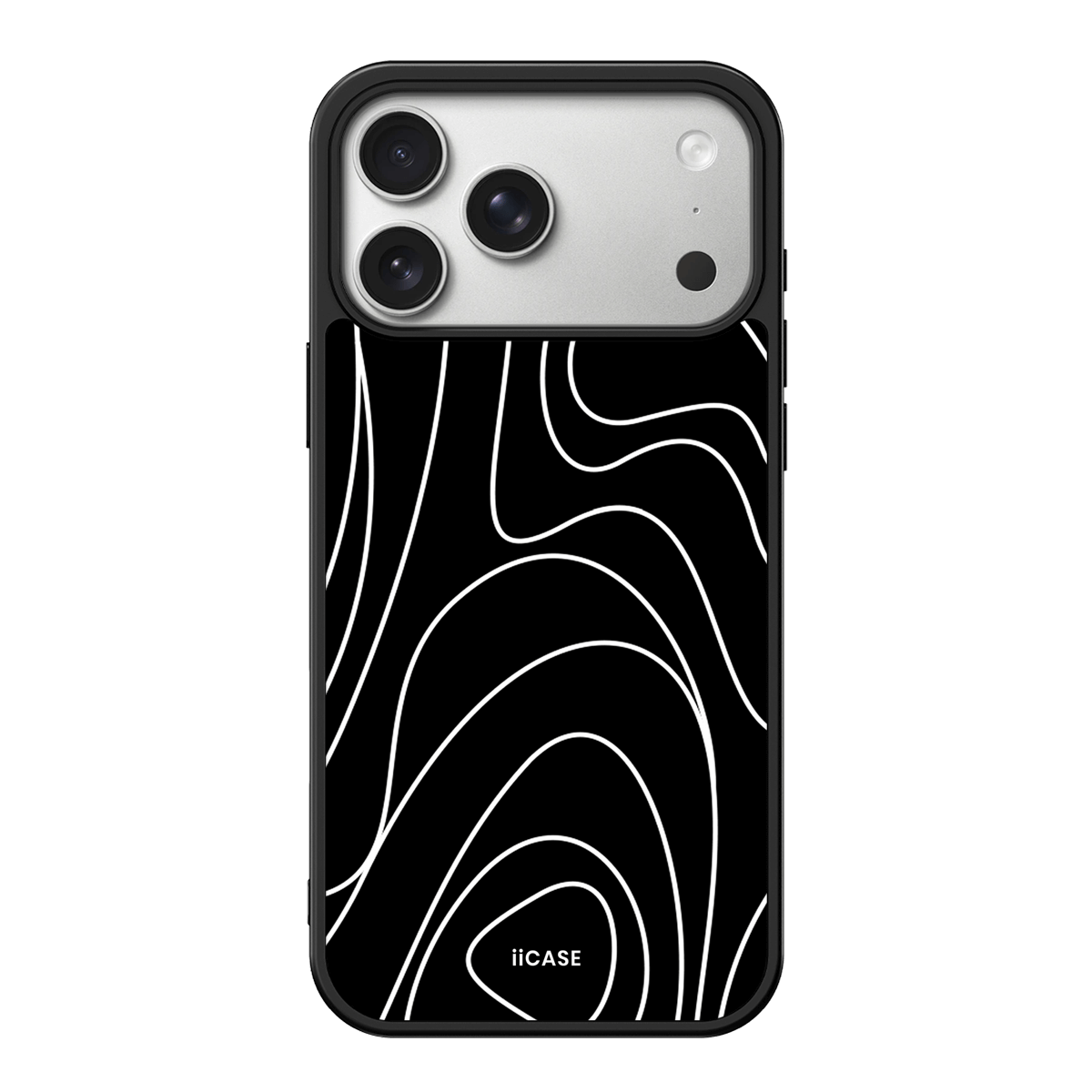 Sleek Swirls Elite iPhone Case