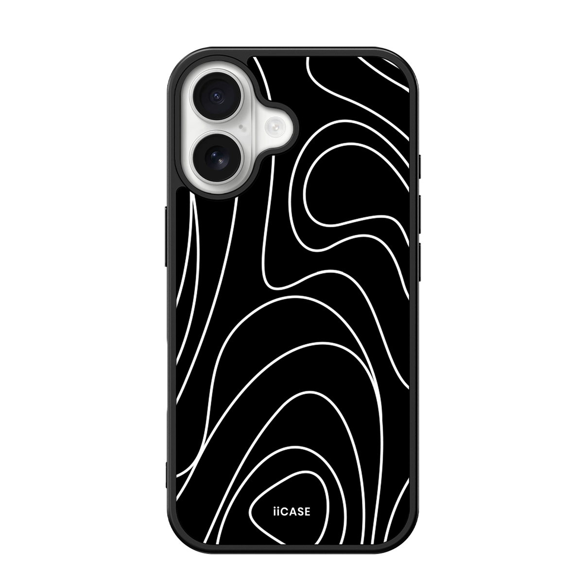 Sleek Swirls Elite iPhone Case