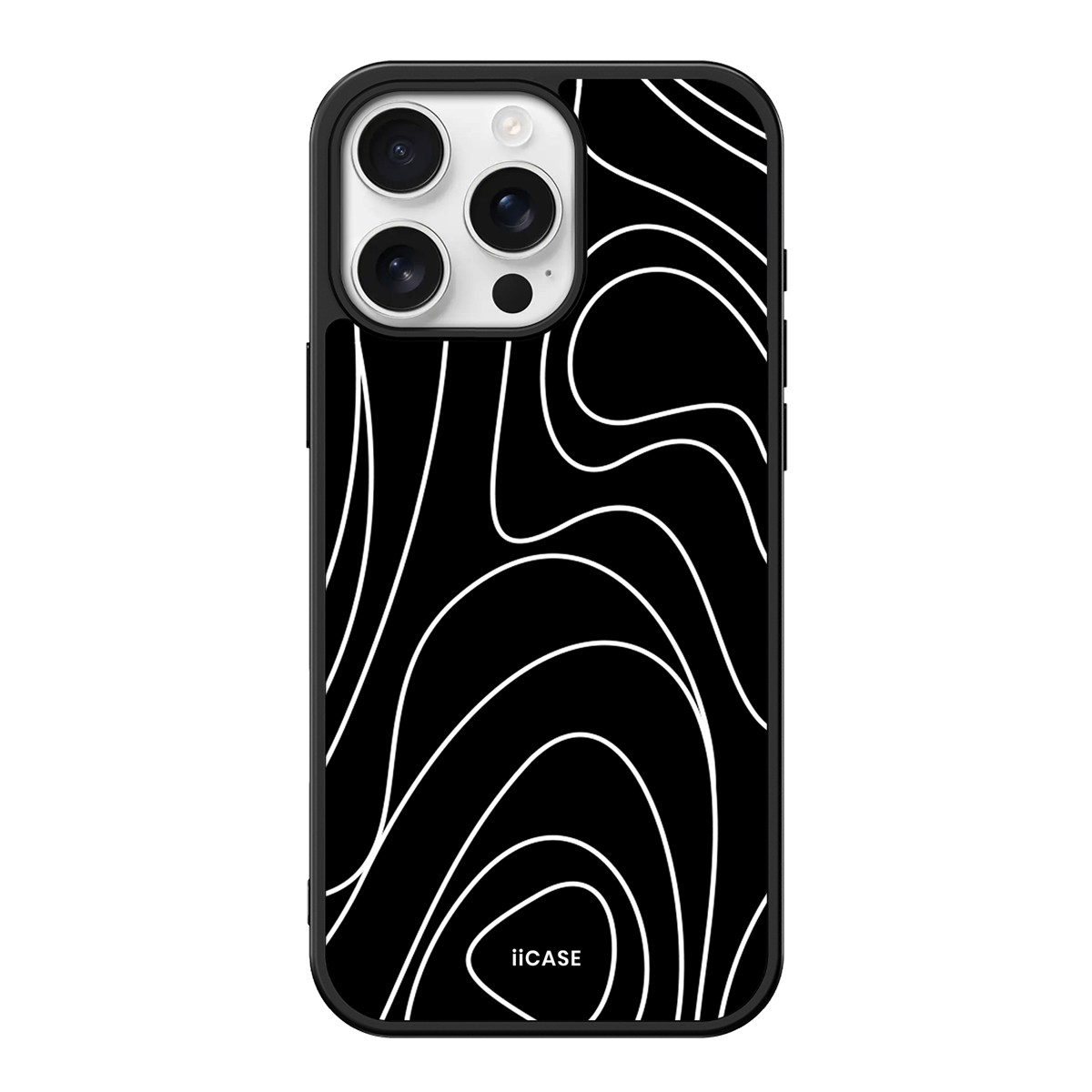 Sleek Swirls Elite iPhone Case