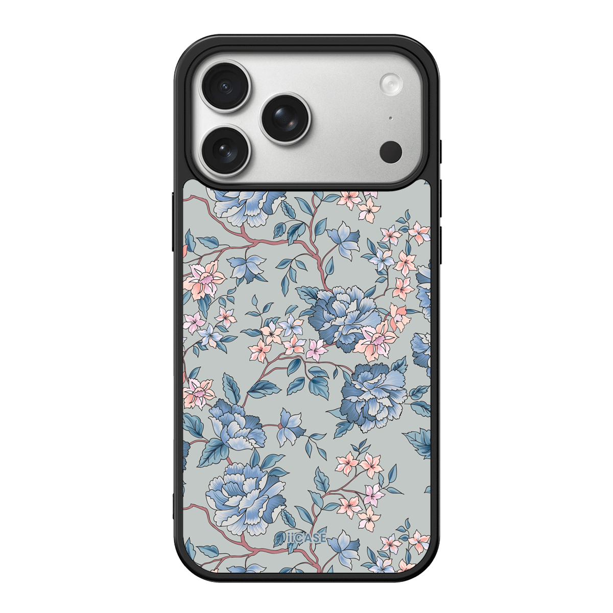 Azure Petal Cascade Elite iPhone Case