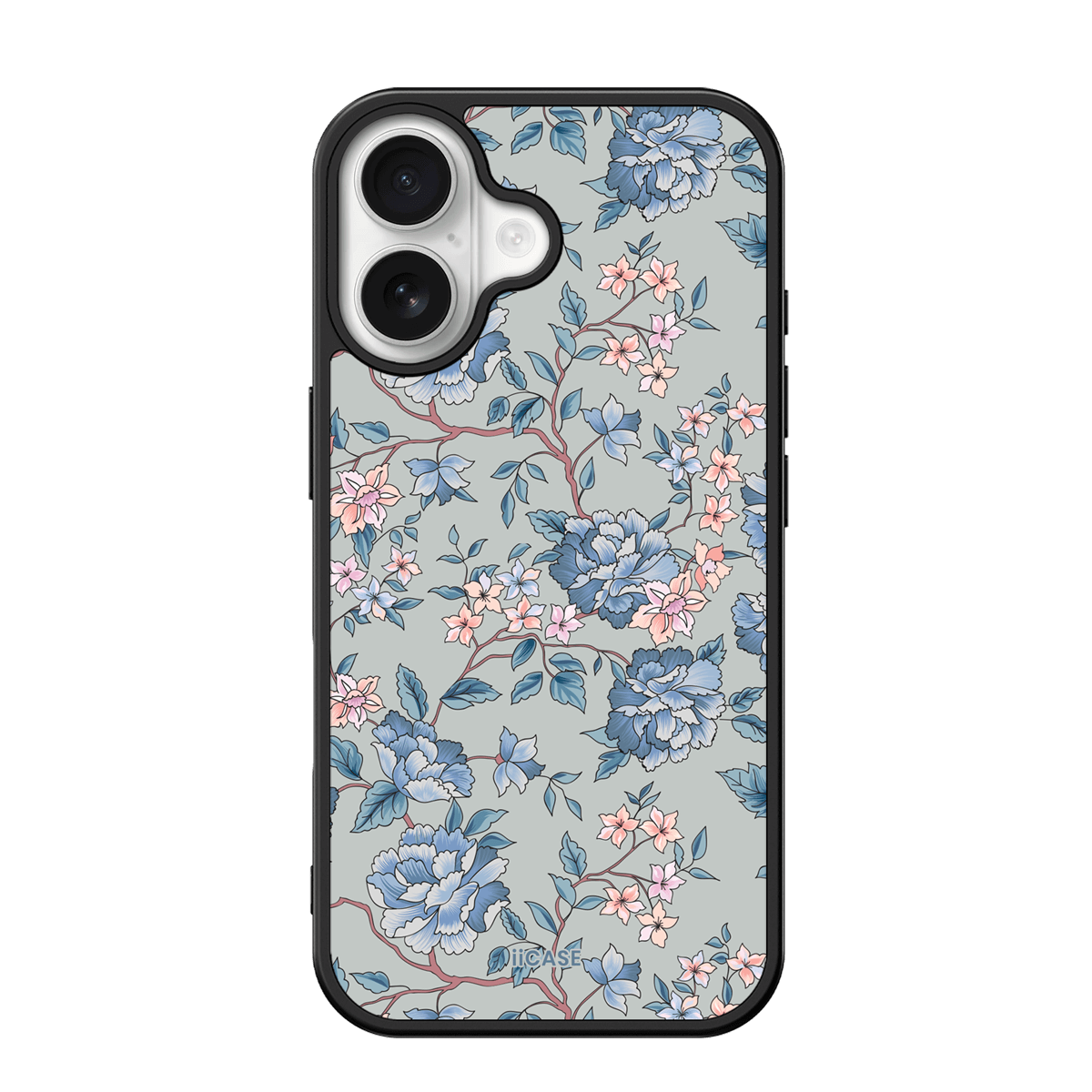 Azure Petal Cascade Elite iPhone Case