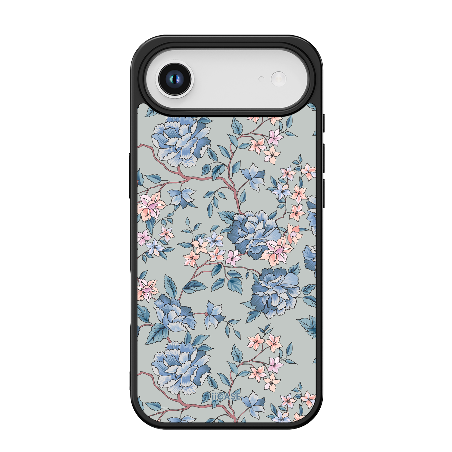 Azure Petal Cascade Elite iPhone Case