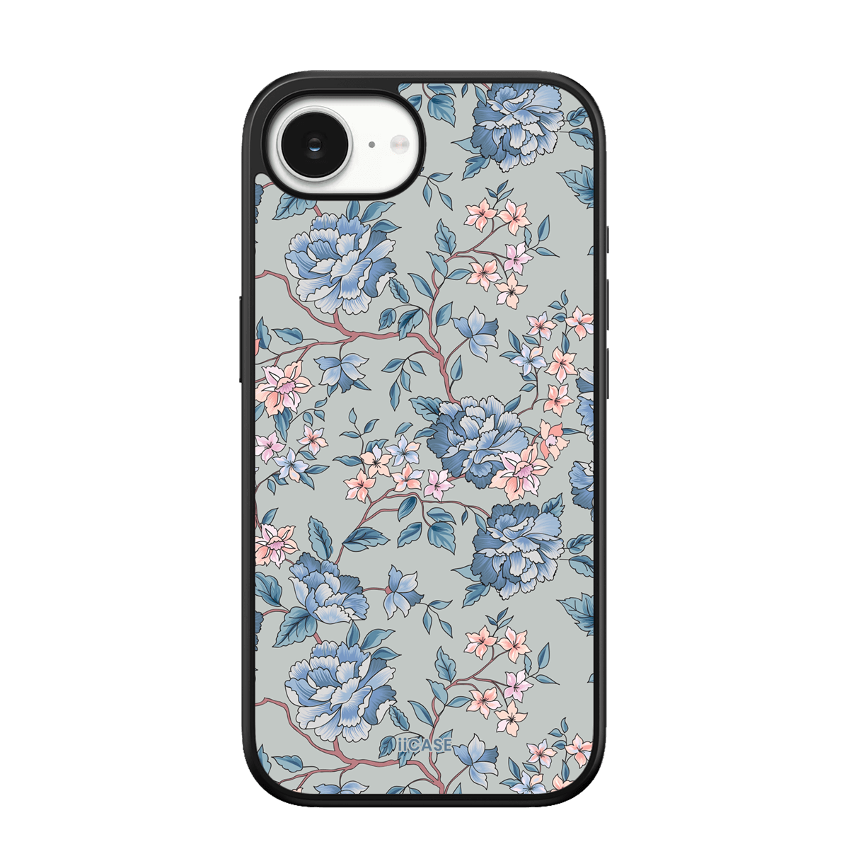 Azure Petal Cascade Elite iPhone Case