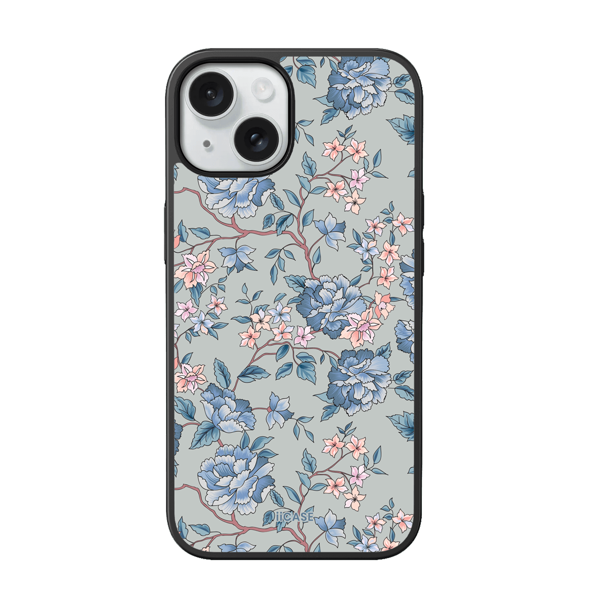 Azure Petal Cascade Elite iPhone Case