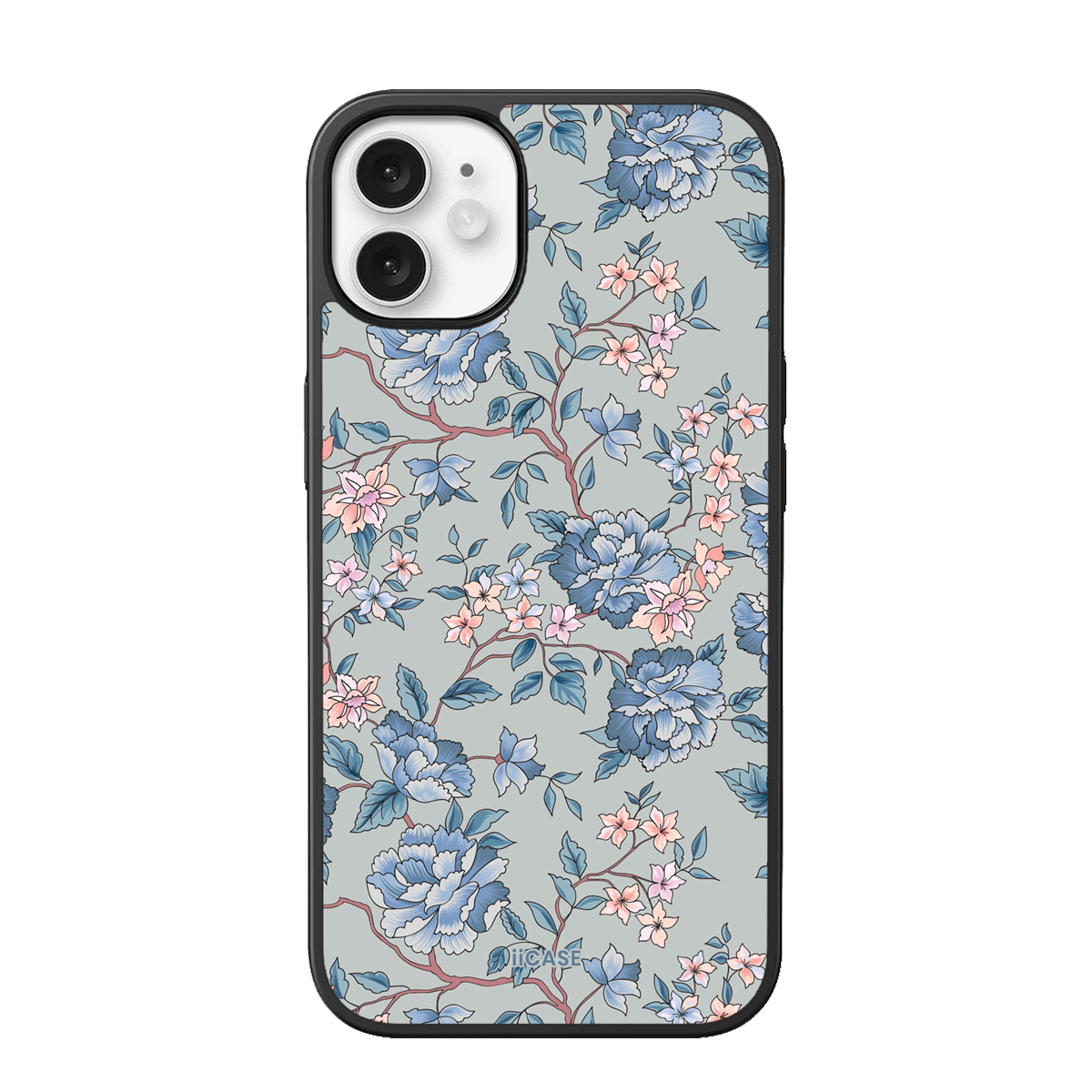 Azure Petal Cascade Elite iPhone Case