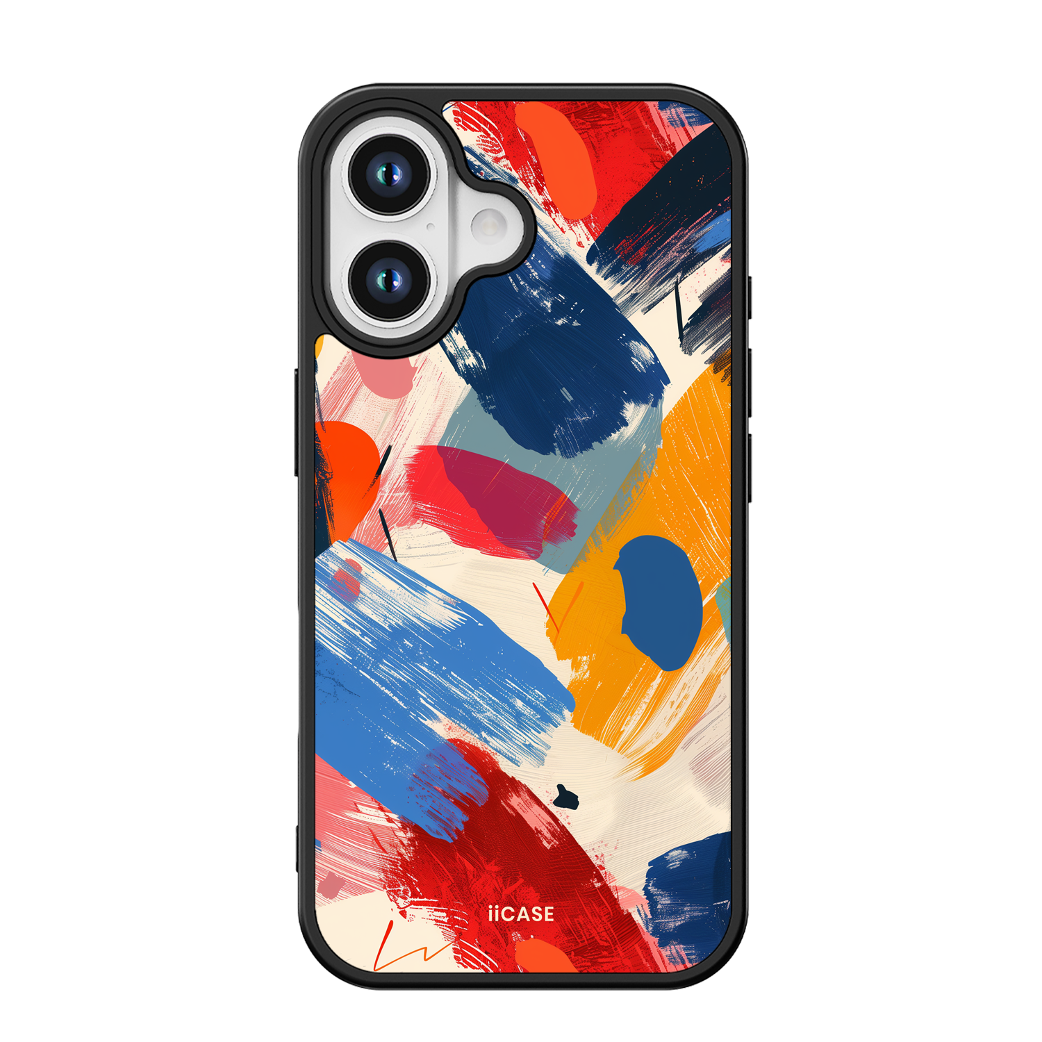 Brushstroke Burst iPhone Case