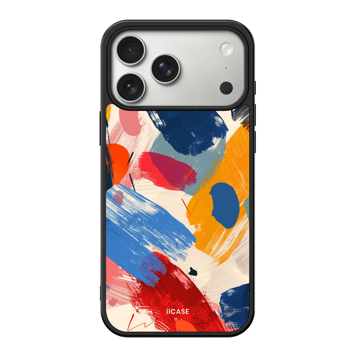 Brushstroke Burst iPhone Case