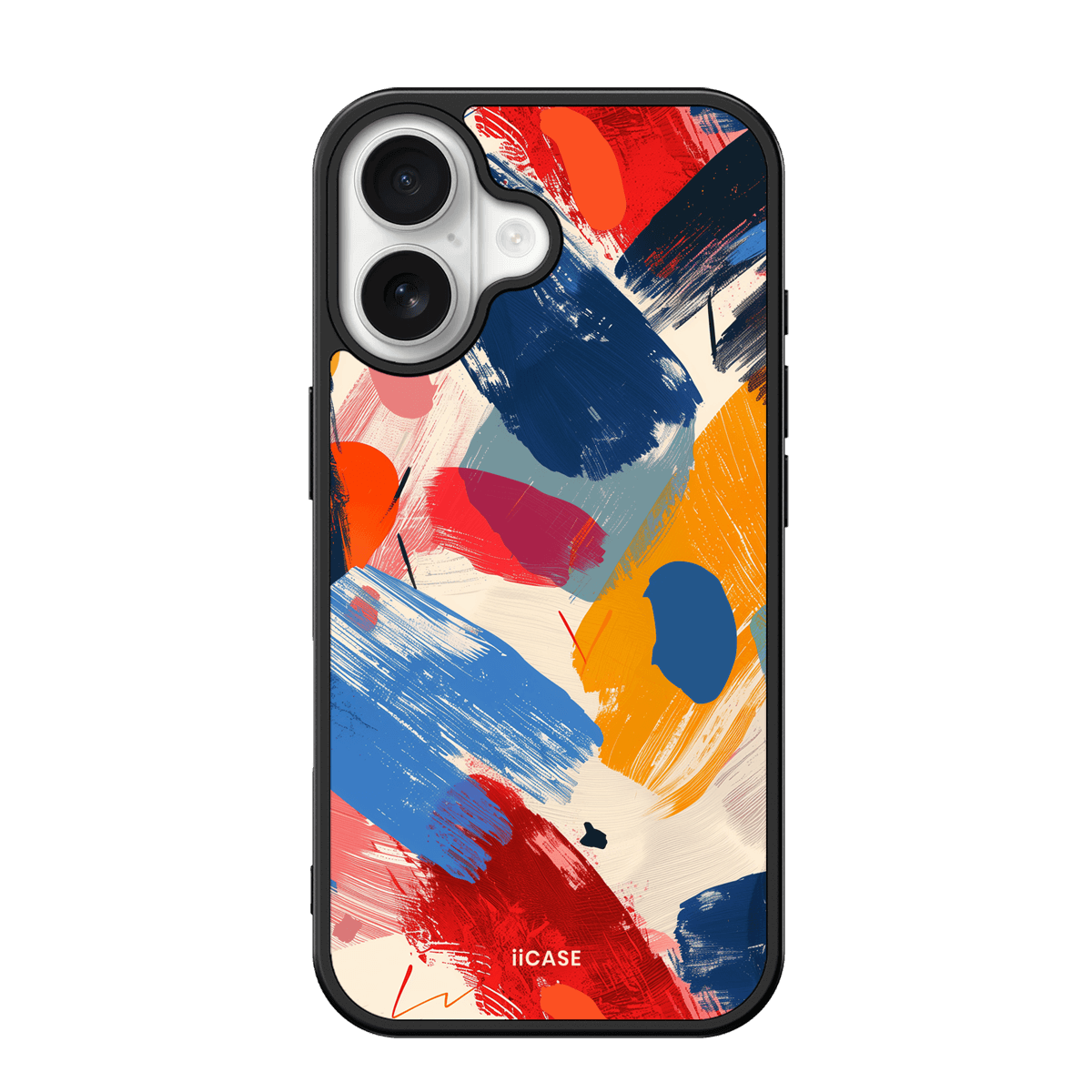 Brushstroke Burst iPhone Case