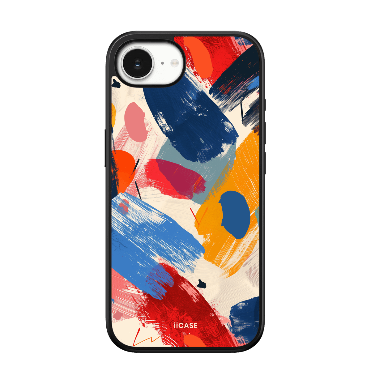 Brushstroke Burst iPhone Case